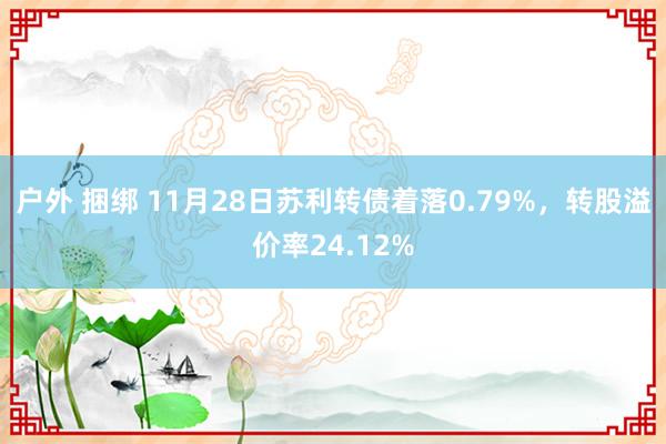 户外 捆绑 11月28日苏利转债着落0.79%，转股溢价率24.12%