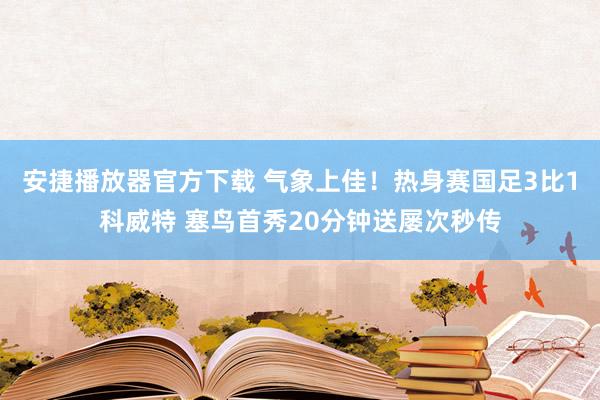 安捷播放器官方下载 气象上佳！热身赛国足3比1科威特 塞鸟首秀20分钟送屡次秒传